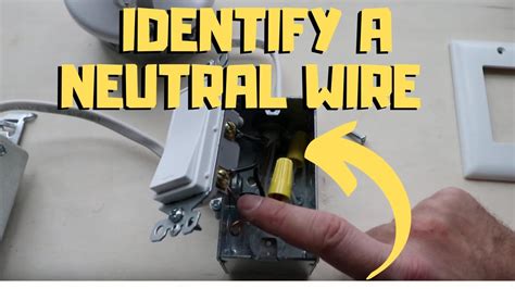 how to find the neutral wire in your electrical box|add neutral wire to switch.